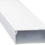 Solarix PVC Trunking 3 Metre 100mm X 40mm White