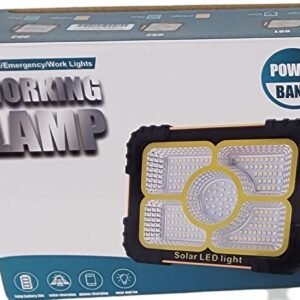 Solarix LED Solar Floodlamp With Power Bank