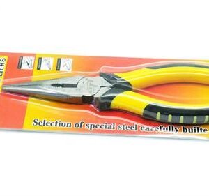 Aiyi Basic 6 Inch Long Nose Pliers and Side Cutter Combination with Anti slip handle