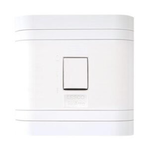 Lesco 50A 2 Pole Flush Isolator Switch