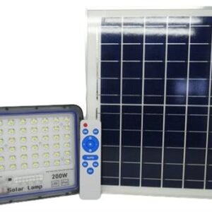 Solarix Jortam 200w Solar Flood Lamp With Solar Panel